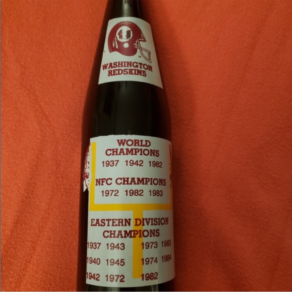 1986 Coca-Cola Washington Redskins 50th Anniversary 10 oz Full Sealed Bottle - Picture 4 of 16